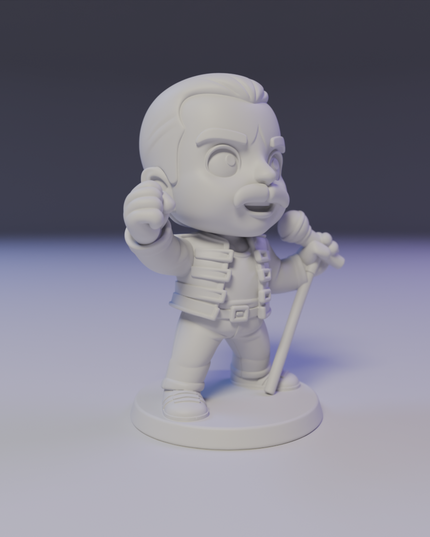 Queen / Freddy Mercury / Chibi