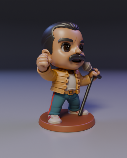 Queen / Freddy Mercury / Chibi