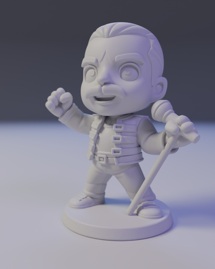 Queen / Freddy Mercury / Chibi