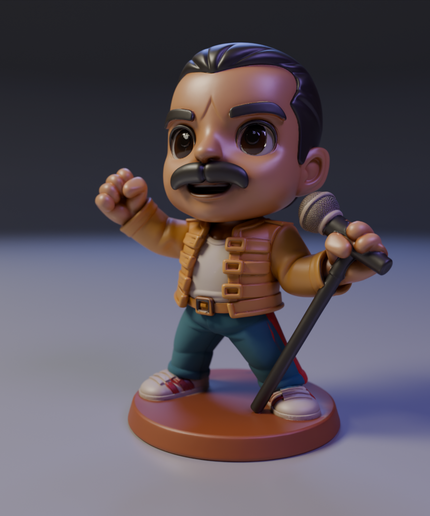 Queen / Freddy Mercury / Chibi