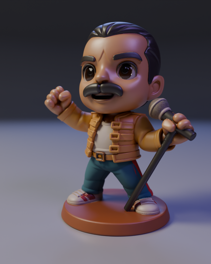 Queen / Freddy Mercury / Chibi
