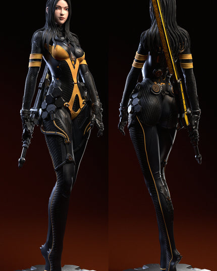 STELLAR BLADE TACHY STATUE 40CM+ MULTIPARTS
