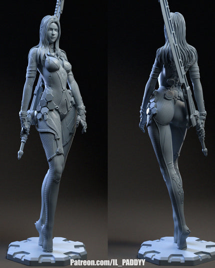 STELLAR BLADE TACHY STATUE 40CM+ MULTIPARTS