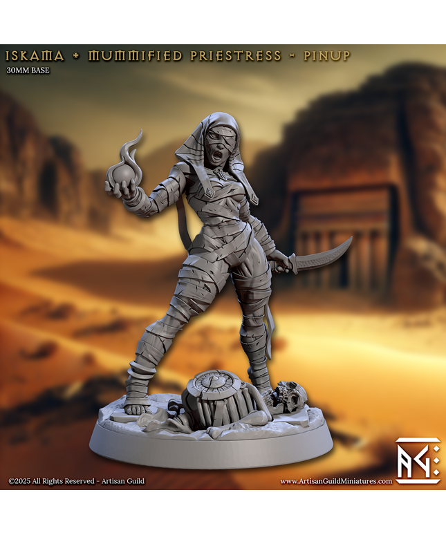 Artisan Guild - 202505 - Tombsworn Skeletons of Denmora - Iskama