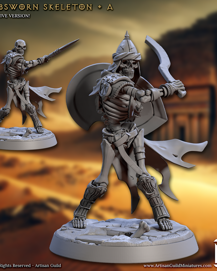 Artisan Guild - 202505 - Tombsworn Skeletons of Denmora - Tombsworn Skeletons 6X