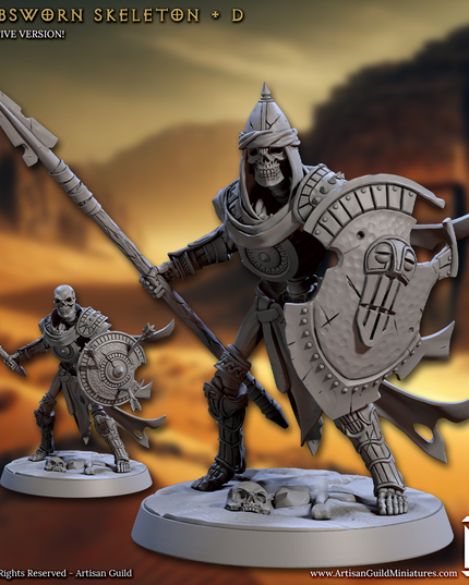 Artisan Guild - 202505 - Tombsworn Skeletons of Denmora - Tombsworn Skeletons 6X