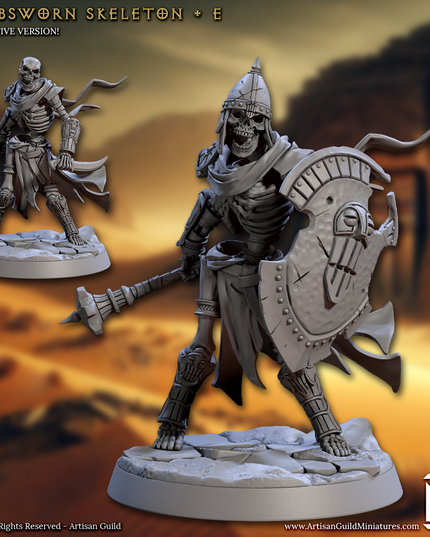 Artisan Guild - 202505 - Tombsworn Skeletons of Denmora - Tombsworn Skeletons 6X