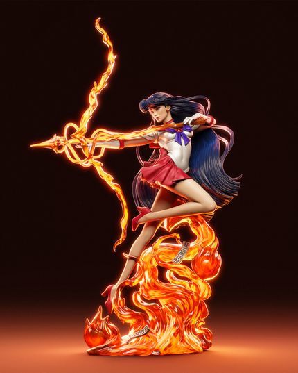 Ca3d Sailor Moon Rei Hino Statue 1/9