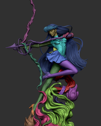 Ca3d Sailor Moon Rei Hino Statue 1/9