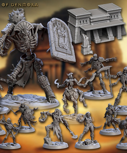 Artisan Guild - 202505 - Tombsworn Skeletons of Denmora - Full Set