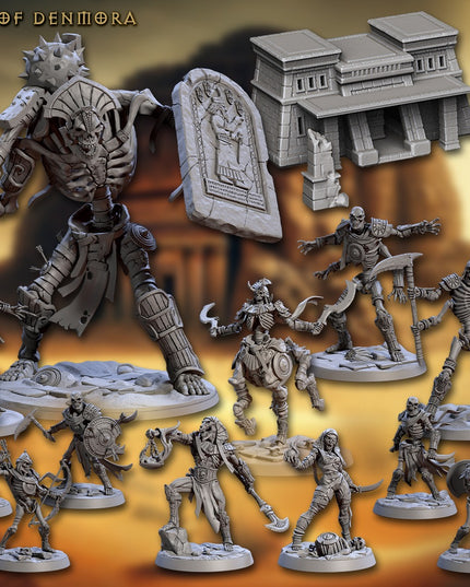 Artisan Guild - 202505 - Tombsworn Skeletons of Denmora - Full Set