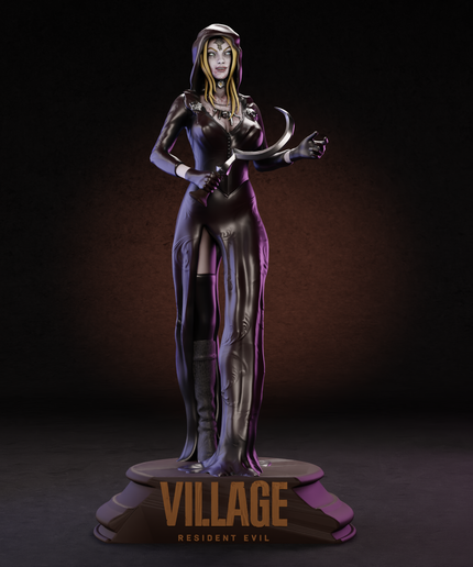 Villeage Resident Evil Bela Dimitrescu Statue 200mm
