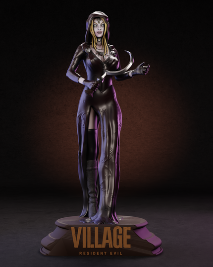 Villeage Resident Evil Bela Dimitrescu Statue 200mm