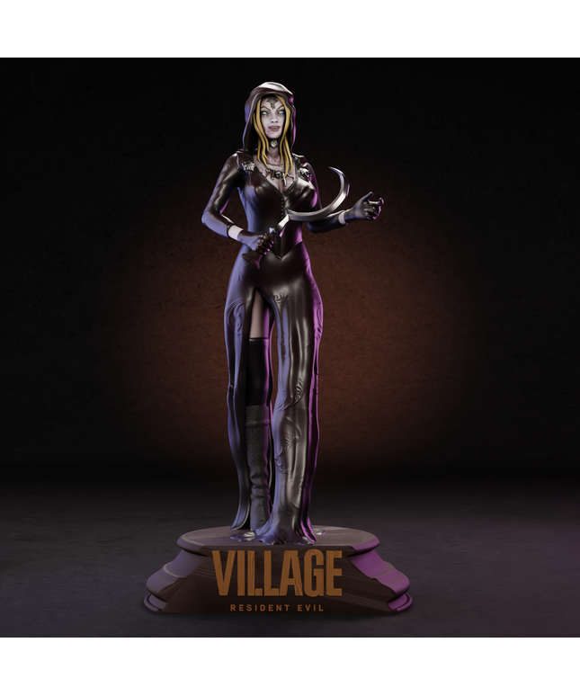 Villeage Resident Evil Bela Dimitrescu Statue 200mm