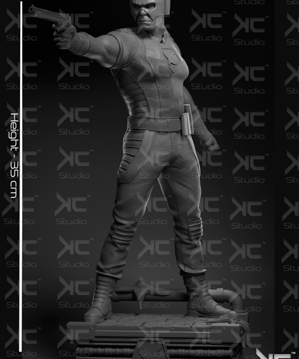 Peacemaker - The Suicide Squad FanArt Statue 35Cm