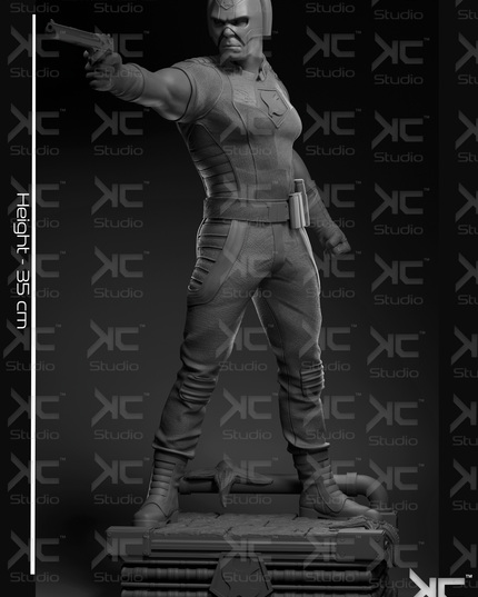 Peacemaker - The Suicide Squad FanArt Statue 35Cm