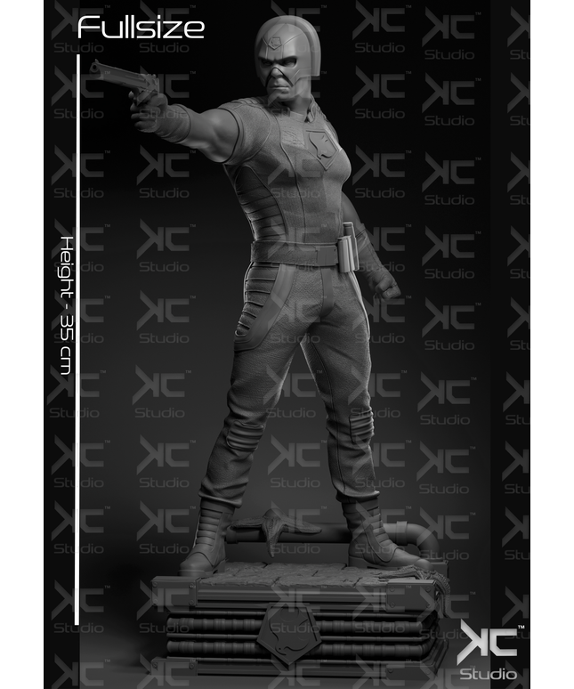 Peacemaker - The Suicide Squad FanArt Statue 35Cm