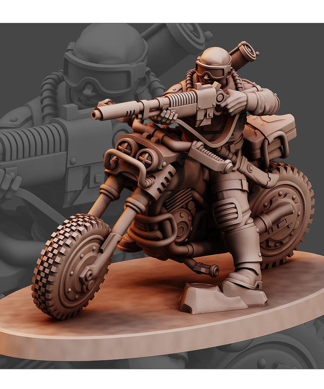 Motorcharged Warriors X3 MINIATURES