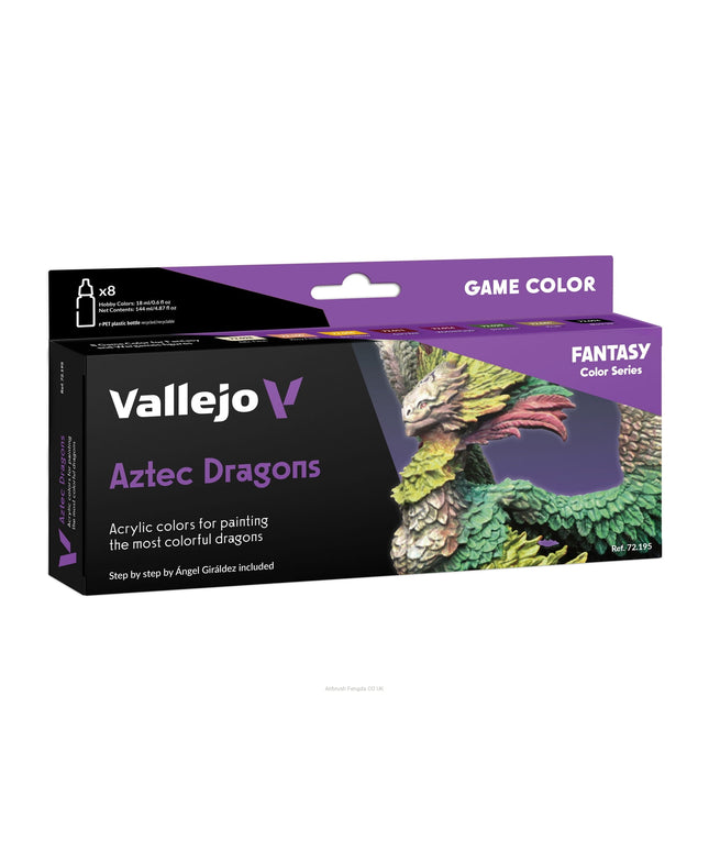 VallejoGame Color Set - Aztec Dragons