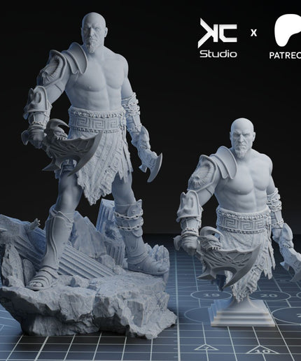 GOD OF WAR 3 KRATOS STATUE OR BUST