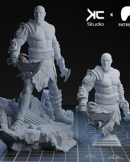 GOD OF WAR 3 KRATOS STATUE OR BUST