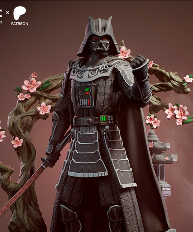 Darth Vader - Samurai Fanart Statue