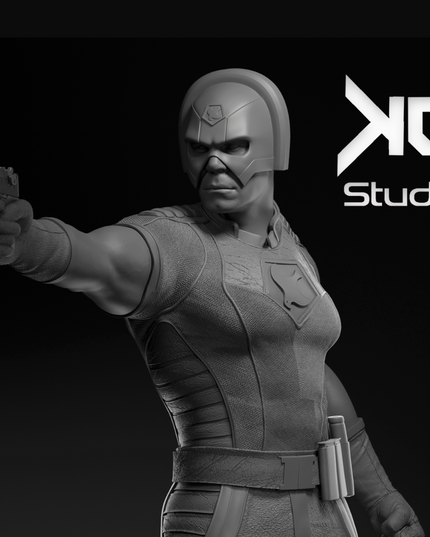 Peacemaker - The Suicide Squad FanArt Statue 35Cm