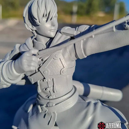Ashe Statue fanart from Fire Emblem