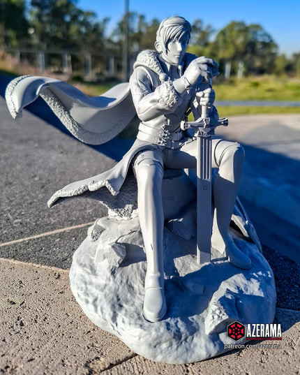 Felix Statue fanart from Fire Emblem