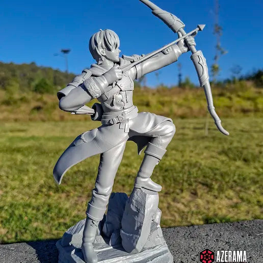 Ashe Statue fanart from Fire Emblem
