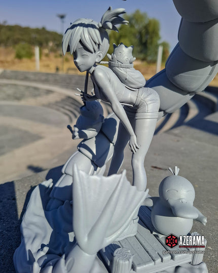 POKEMON MISTY 28CM 18 PARTS + 10 ALTERNATIVE PARTS