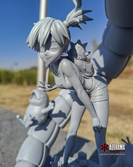 POKEMON MISTY 28CM 18 PARTS + 10 ALTERNATIVE PARTS