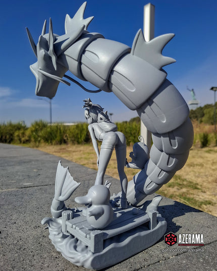 POKEMON MISTY 28CM 18 PARTS + 10 ALTERNATIVE PARTS