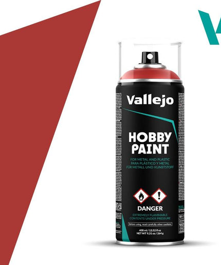 3DPRINT 400ml Hobby Spray PRIMER Paint Scarlet Red