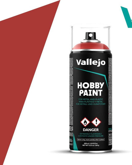 3DPRINT 400ml Hobby Spray PRIMER Paint Scarlet Red