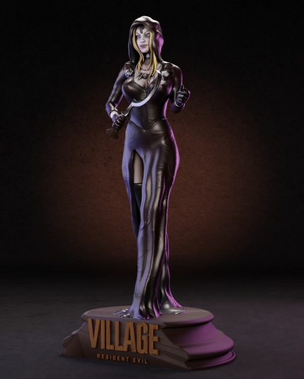 Villeage Resident Evil Bela Dimitrescu Statue 200mm