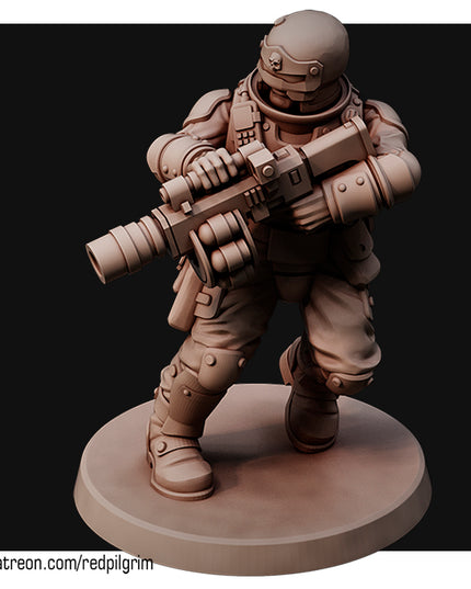 Riot Police Unit X5 MINIATURES