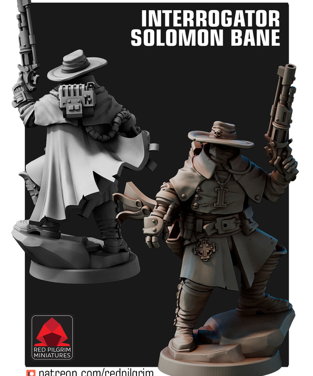 Interrogator Solomon Bane MINIATURE