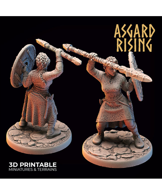 2 x Shieldmaiden #4 Modular mini