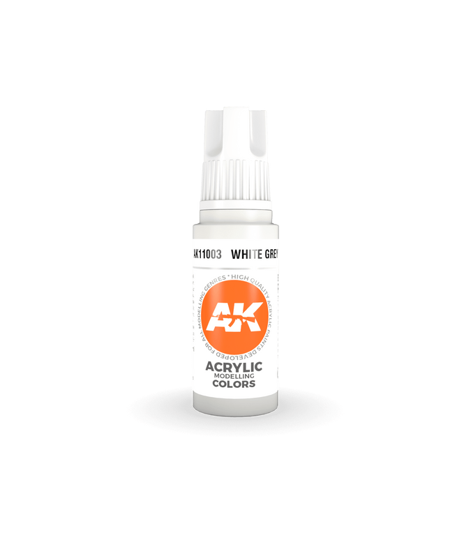 AK ACRYLIC AK11003	White Grey 17ml
