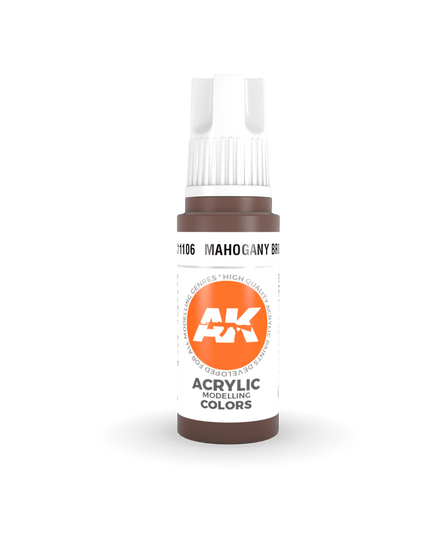 AK ACRYLIC AK11106 Mahogany Brown 17ml