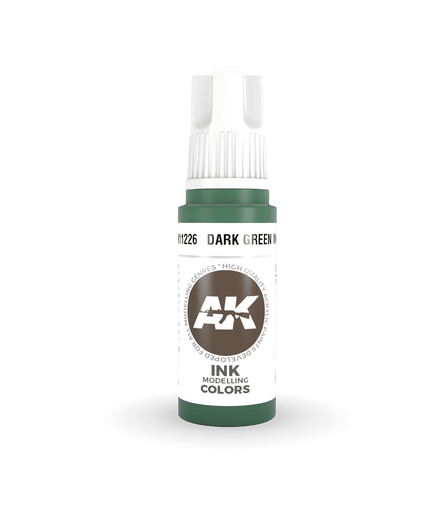 AK ACRYLIC AK11226 Dark Green INK 17ml