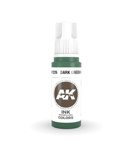 AK ACRYLIC AK11226 Dark Green INK 17ml