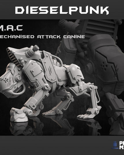 Mechanised Attack Canine, M.A.C - Dieselpunk Collection