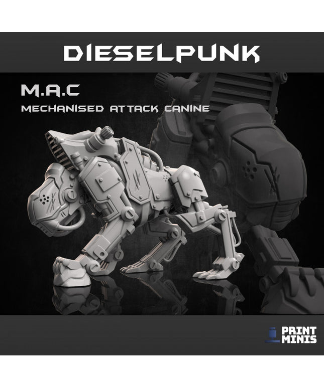 Mechanised Attack Canine, M.A.C - Dieselpunk Collection