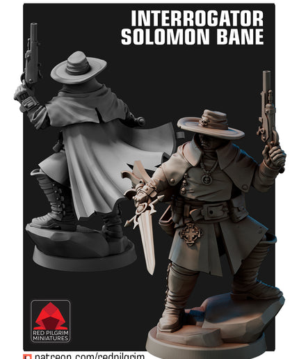 Interrogator Solomon Bane MINIATURE