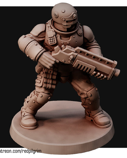 Riot Police Unit X5 MINIATURES