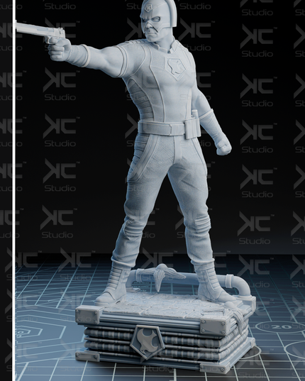 Peacemaker - The Suicide Squad FanArt Statue 35Cm