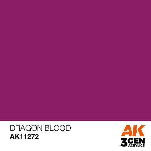 AK ACRYLIC AK11272 Dragon Blood COLOR PUNCH 17 ml