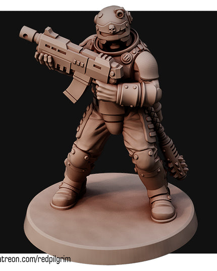 Riot Police Unit X5 MINIATURES